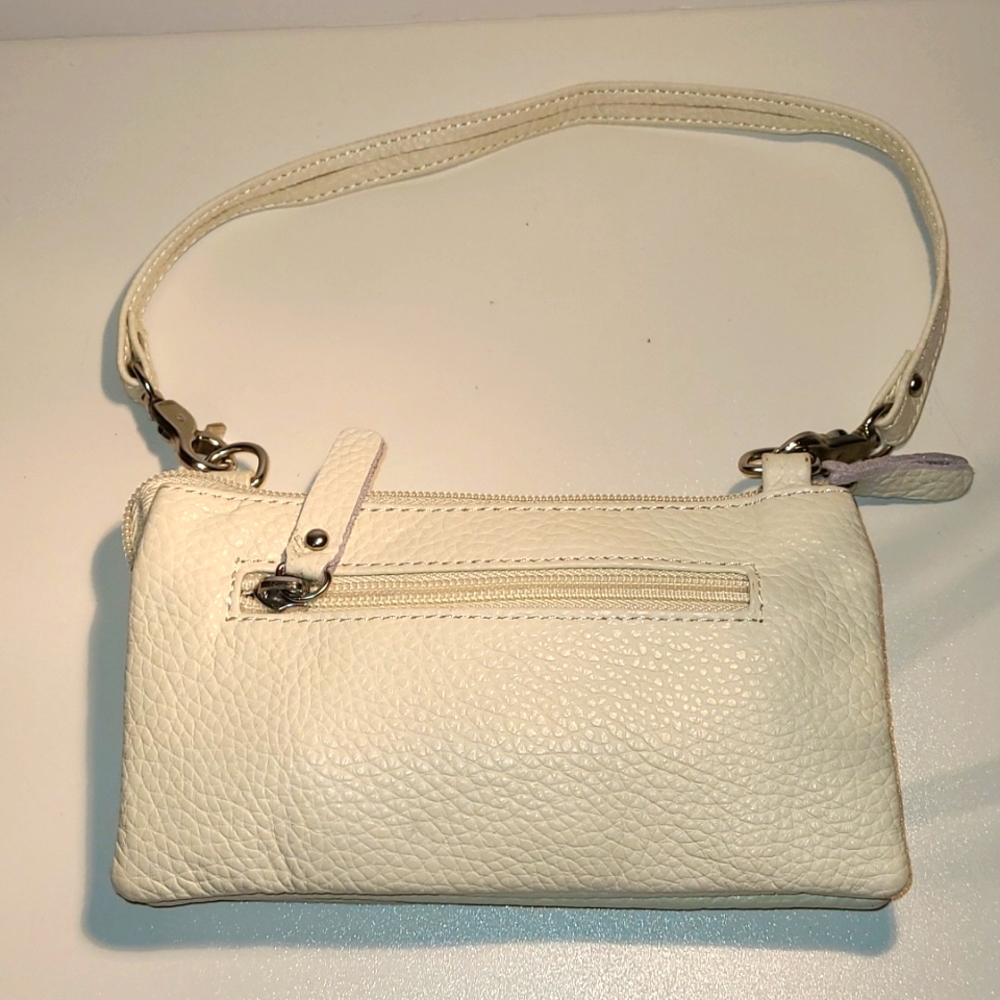 Reduced--Ameri Leather Triple Compartment Crossbo… - image 4